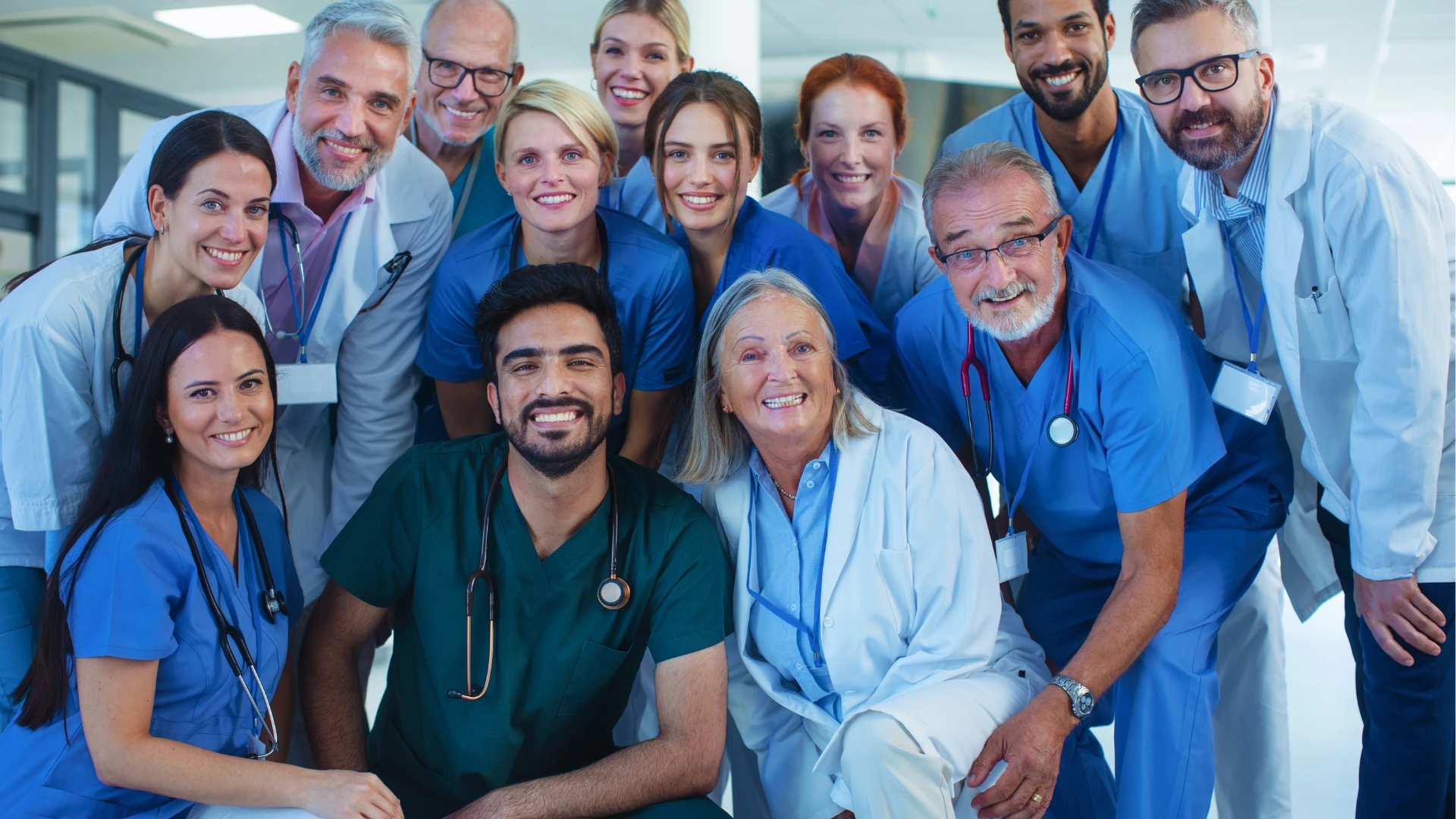 caregivers and medical staff